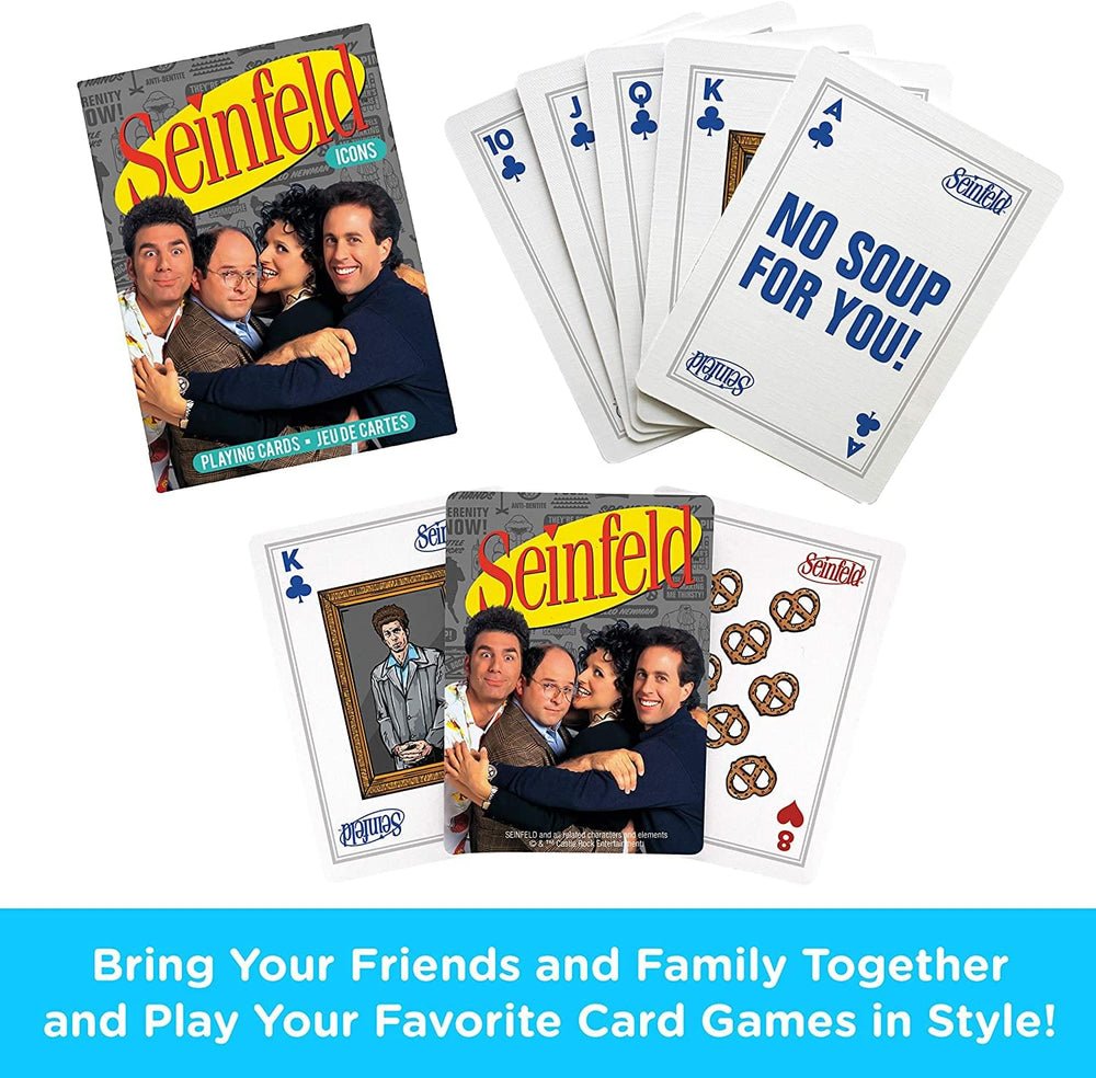 SEINFELD ICONS PLAYING CARDS - Mu Shop