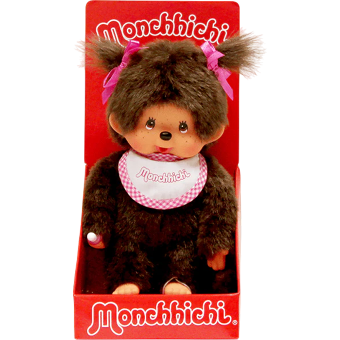 Monchhichi Girl Classic Pink Plush Doll - 20 cm - product view 2