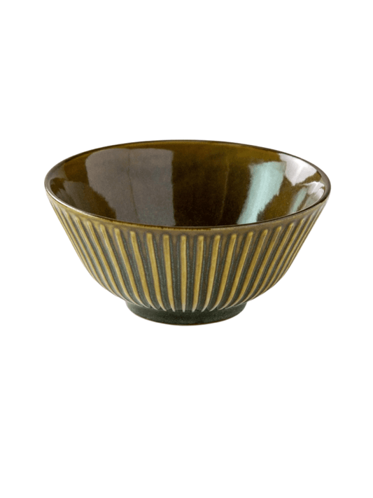 Sendan Chestnut Grey Fine Porcelain Bowl 14cm - Single - Mu Shop