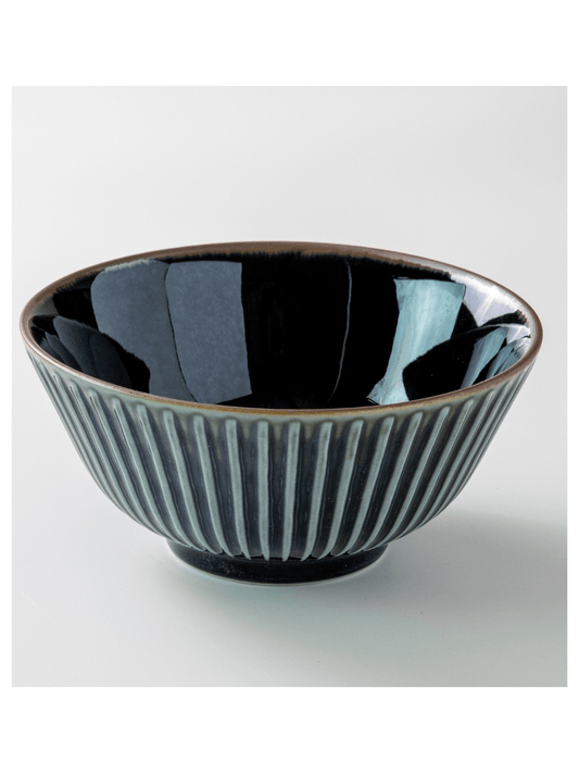Sendan Midnight Blue Fine Porcelain Bowl 14cm - Single - Mu Shop