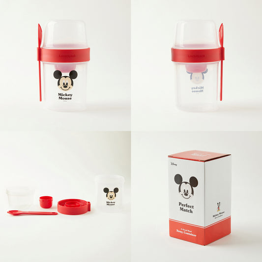 Mickey Mouse  two-way storage containers (560+310ml)