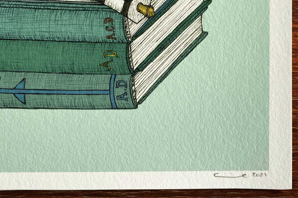 Sherlock Holmes – Book Artwork (A5) - Mu Shop
