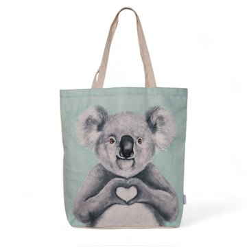 SHOPPING TOTE BOB THE KOALA - Mu Shop