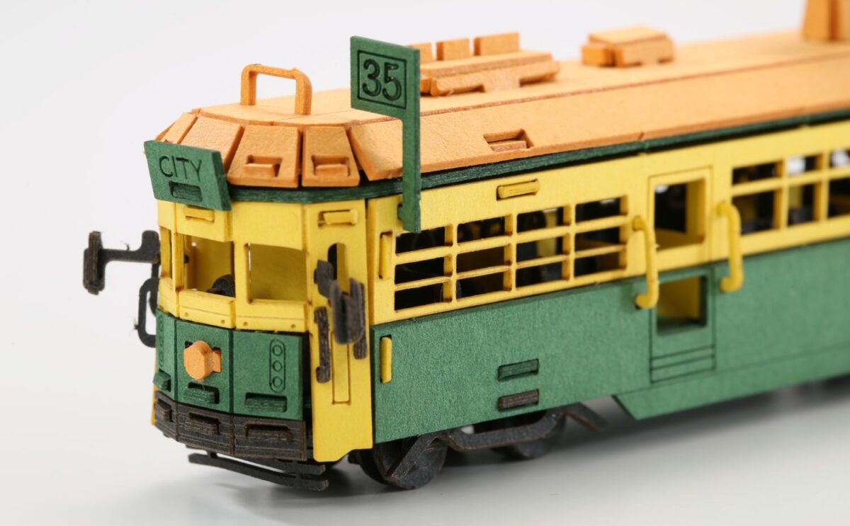 Making Tram – Melbourne (W-Class Tram Model)