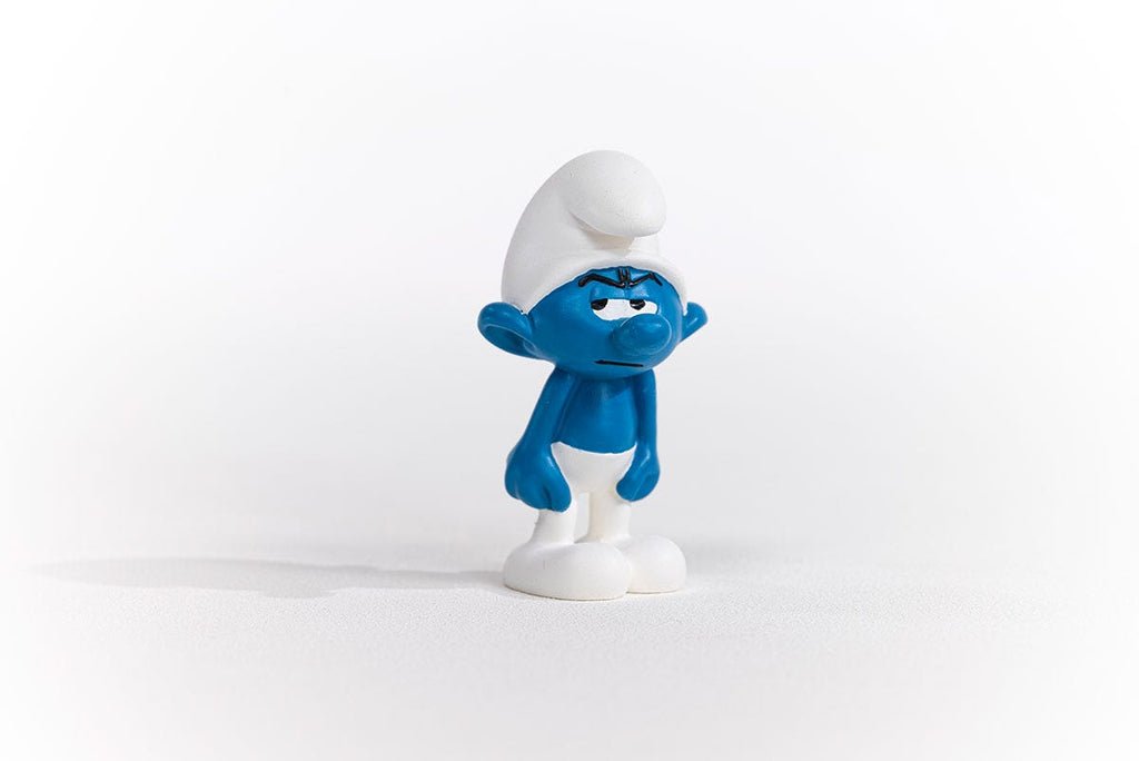 Smurf - Grouchy Smurf Figure 5cm - Mu Shop