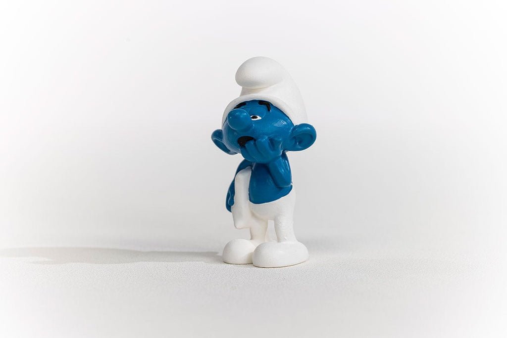 Smurf - Lazy Smurf Figure 5cm - Mu Shop