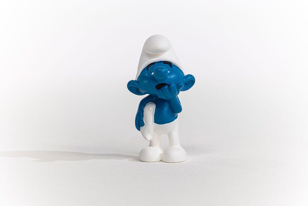 Smurf - Lazy Smurf Figure 5cm - Mu Shop