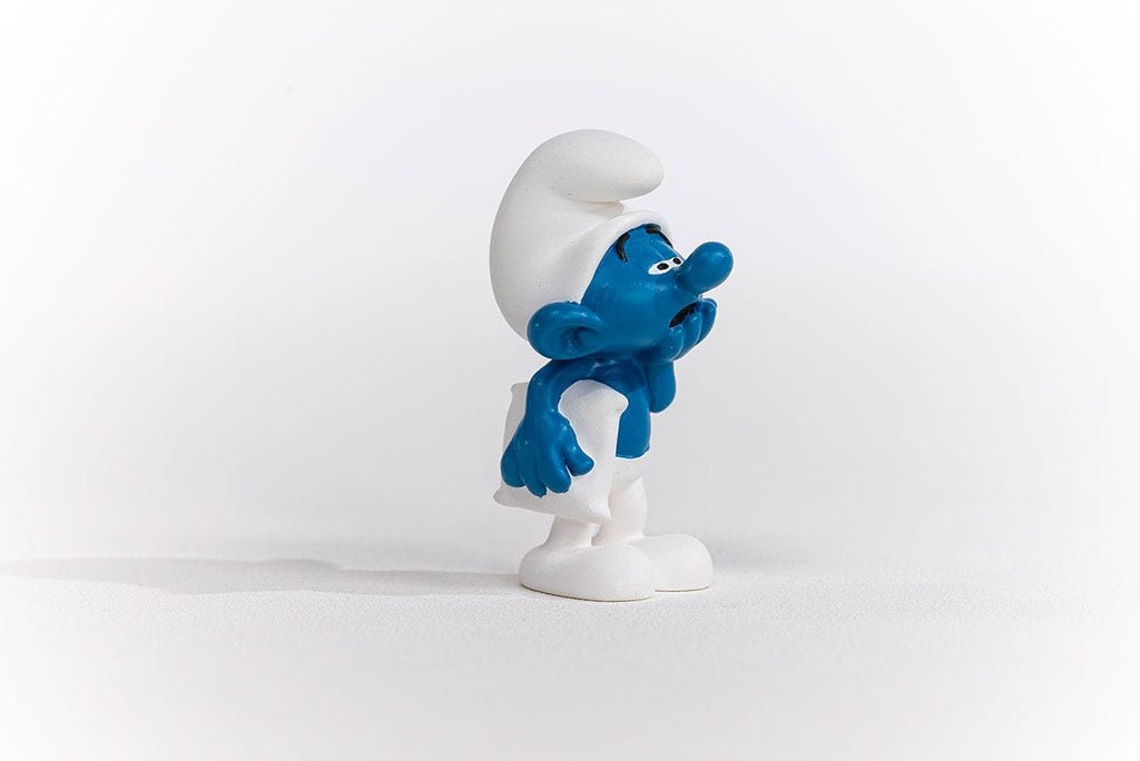 Smurf - Lazy Smurf Figure 5cm - Mu Shop