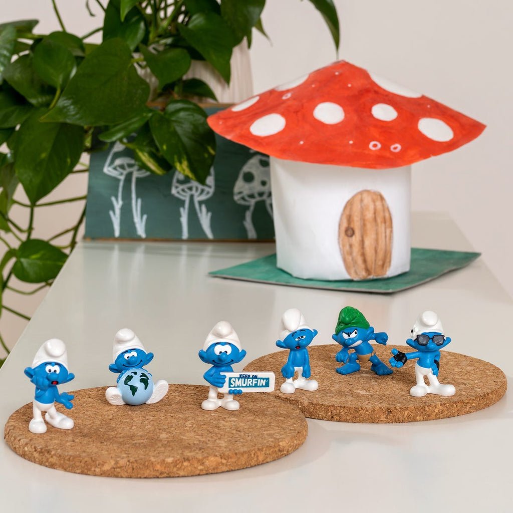 Smurf - Scared Smurfway Figure 5cm - Mu Shop