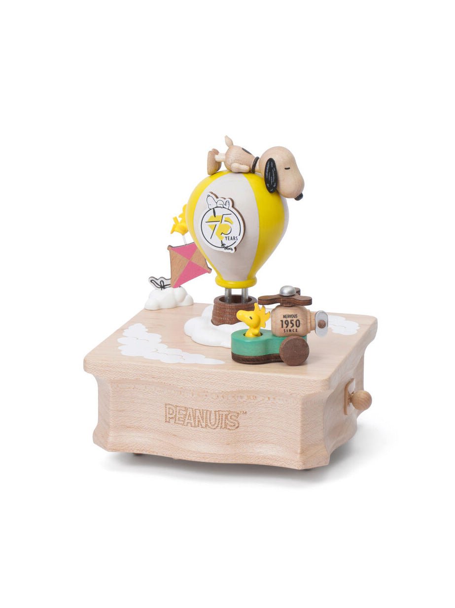 Snoopy 75th Hot Air Balloon Music Box - Mu Shop