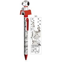 Snoopy House Mascot Ballpoint Pen - Black - Mu Shop