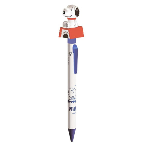 Snoopy House Mascot Ballpoint Pen - Blue - Mu Shop