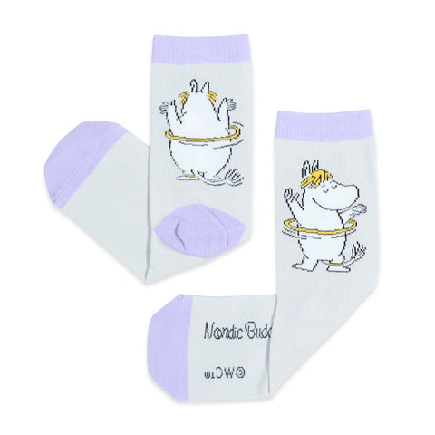 Snorkmaiden Dancing Ladies Socks - Grey - Mu Shop