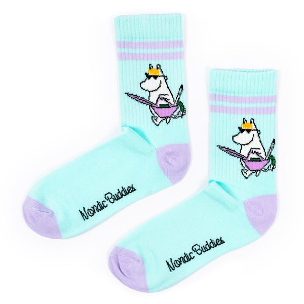 Snorkmaiden Retro Ladies Socks - Mint - Mu Shop