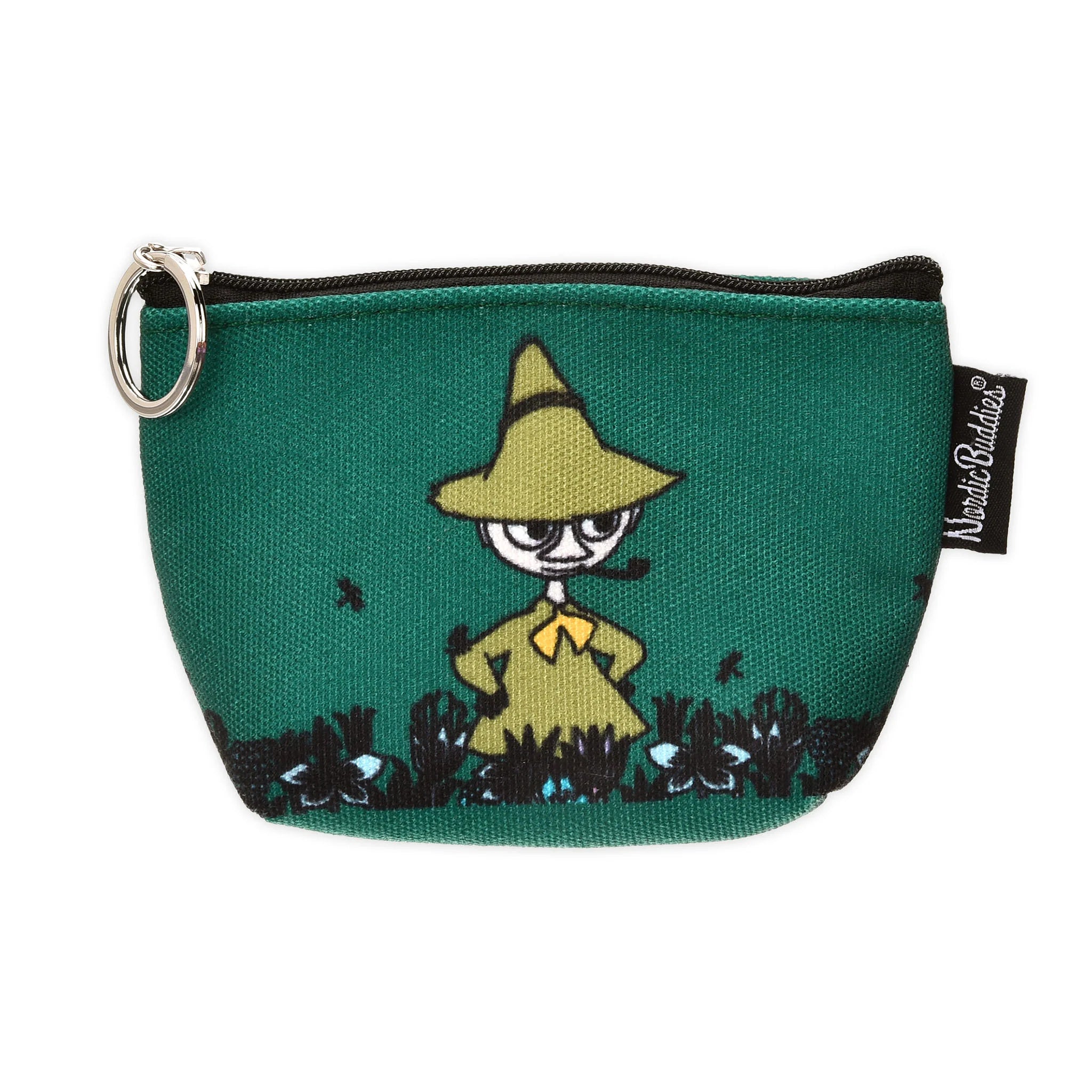 Snufkin's Thoughts Coin Purse - Dark Green - Mu Shop