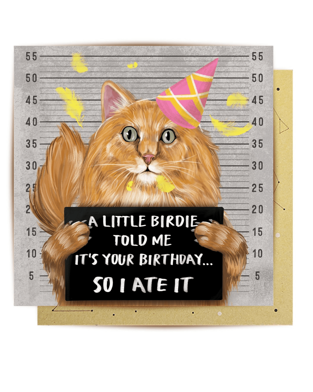 So I ate it greeting card - Mu Shop