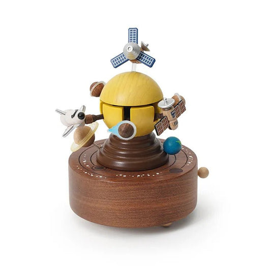 Space Exploration – Double Around Up and Down Music Box - Mu Shop