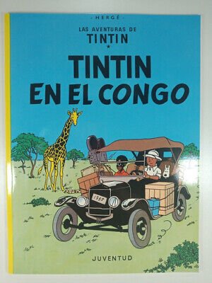 Spanish Album #02 Tintín en el Congo - Softcover - Mu Shop