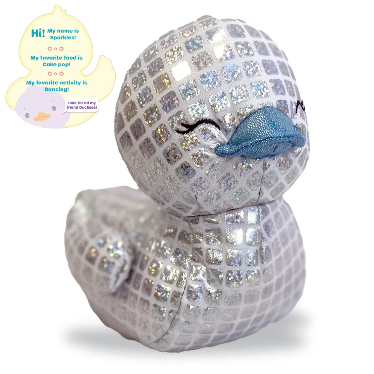 Sparkle Duckee Plush 18 cm - Mu Shop