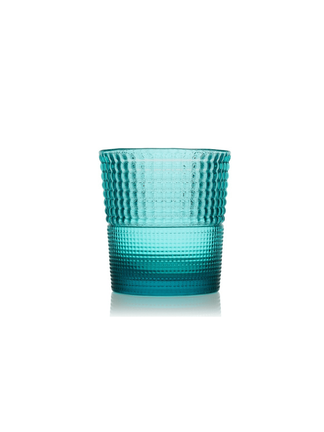 Speedy Mouthblown Coloured Tumbler 280ml - Blue Green - Mu Shop