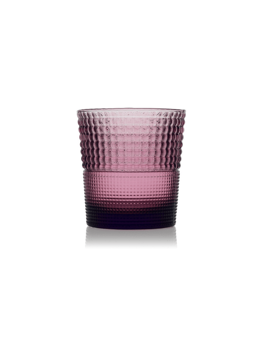Speedy Mouthblown Coloured Tumbler 280ml - Purple - Mu Shop