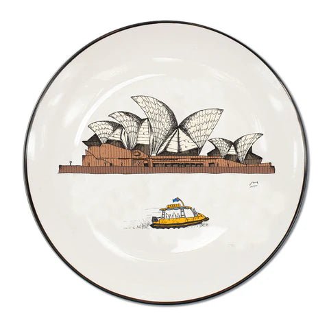 Squidinki Sydney Opera House Canapé Plate - Mu Shop