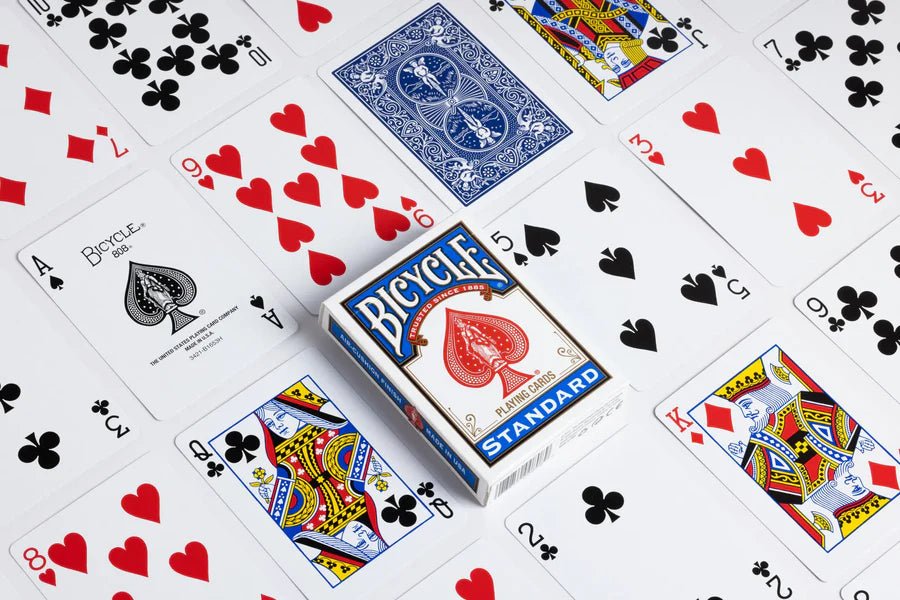 Standard Deck Bicycle Playing Cards - Navy - Mu Shop