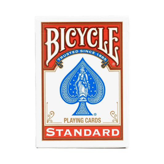 Standard Deck Bicycle Playing Cards - Red - Mu Shop