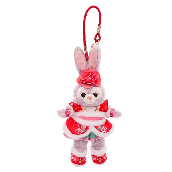 StellaLou Plush Bag Charm 13 cm 2025 Chinese New Year Hong Kong Disneyland - Mu Shop