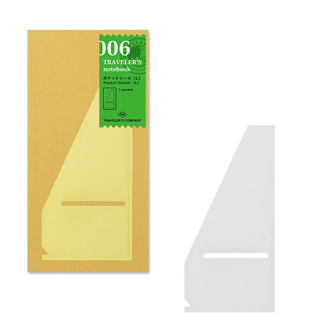 Stick on Pocket 006 Traveler's Notebook Refill Regular Size - Mu Shop