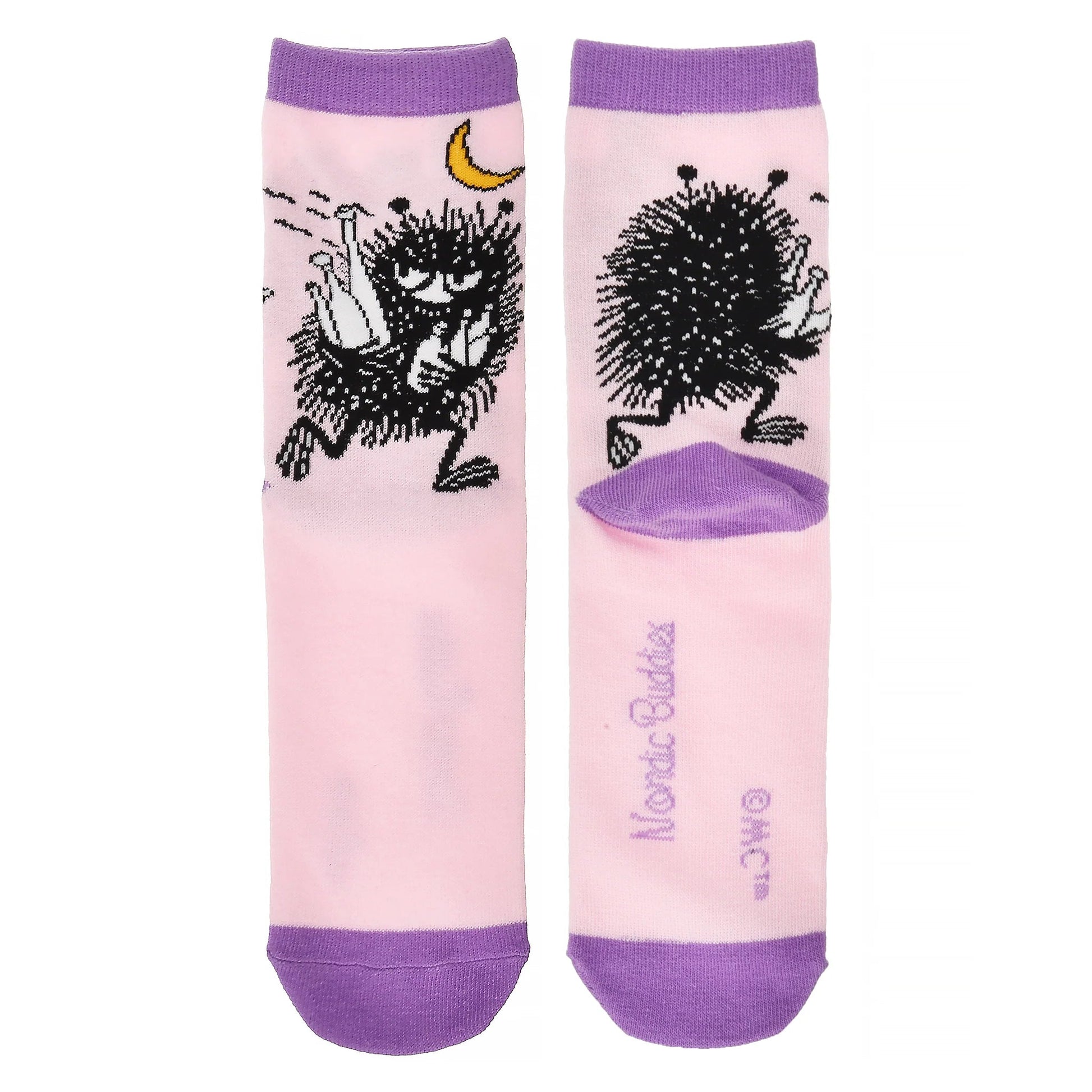 Stinkys Butt Ladies Socks - Light Pink - Mu Shop