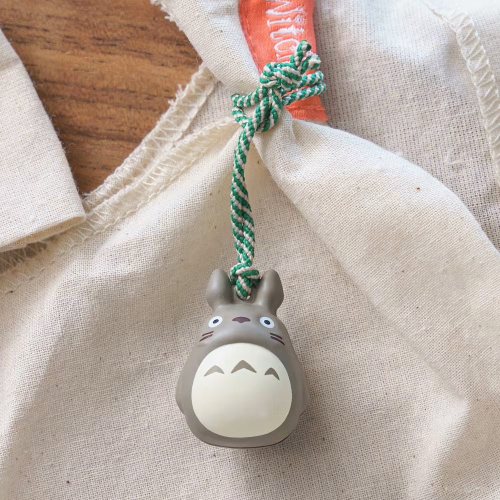 Strap Netsuke Totoro Bell Keyring - Mu Shop