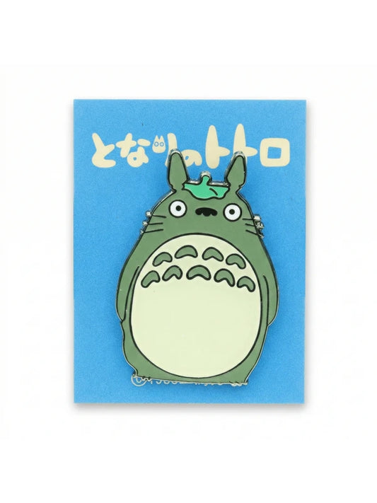 Big Totoro with Lotus Leaf Pin Badge