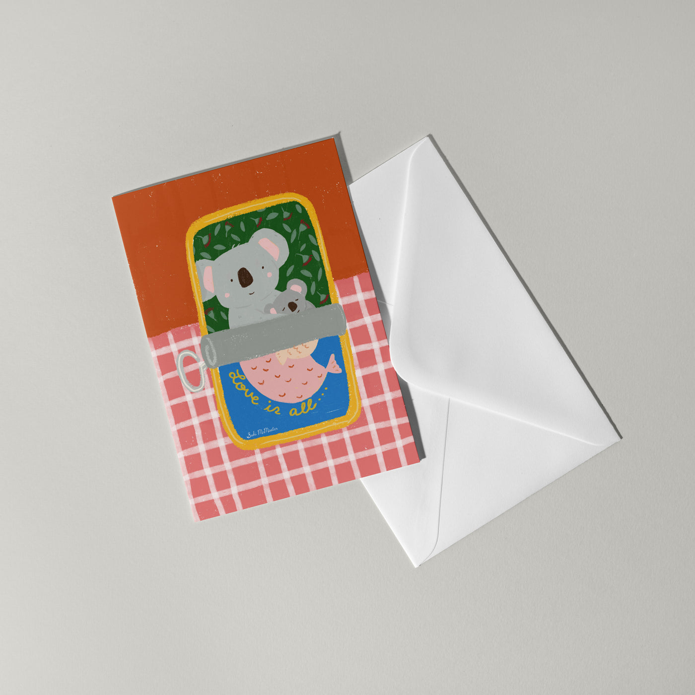 Blank Card - Sardine Koala