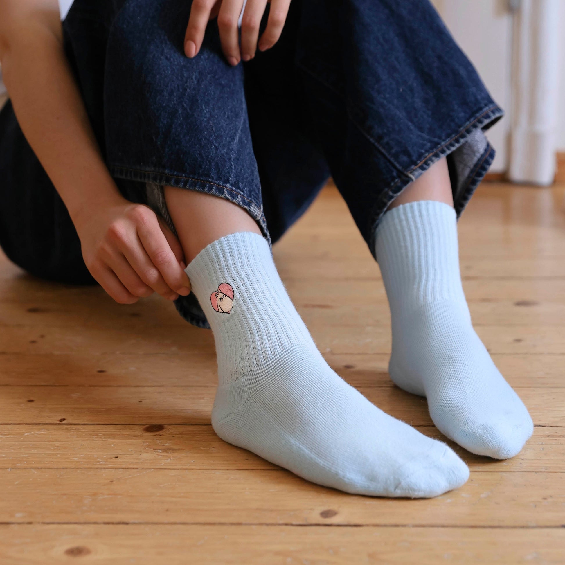 Moomintroll Love Women's Retro Socks - image 2