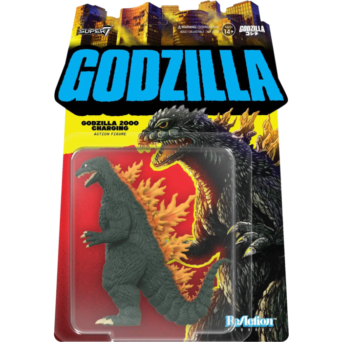 Godzilla 2000 Millennium Charging ReAction Figure - 9.5 cm
