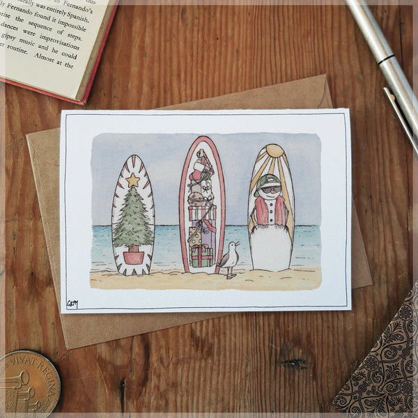 Swell Christmas - Christmas Card - Mu Shop