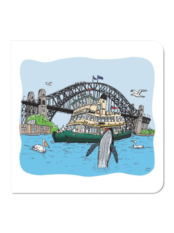 Sydney Harbour Greeting Card - Mu Shop