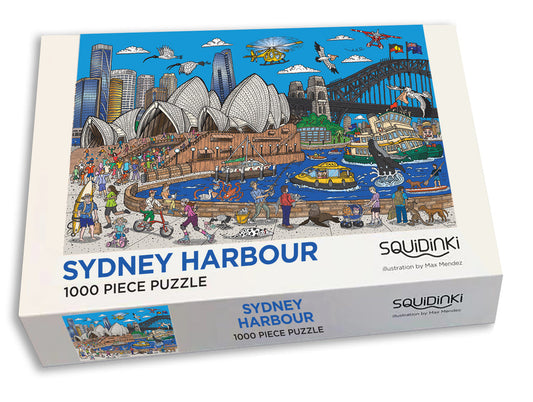 1000 Piece Jigsaw Puzzle : Sydney Harbour