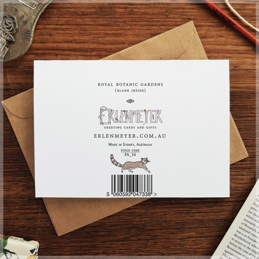 Sydney's Royal Botanic Gardens - Greeting Card - Mu Shop