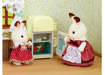 Additional view of Chocolate Rabbit Mother Set 8cm