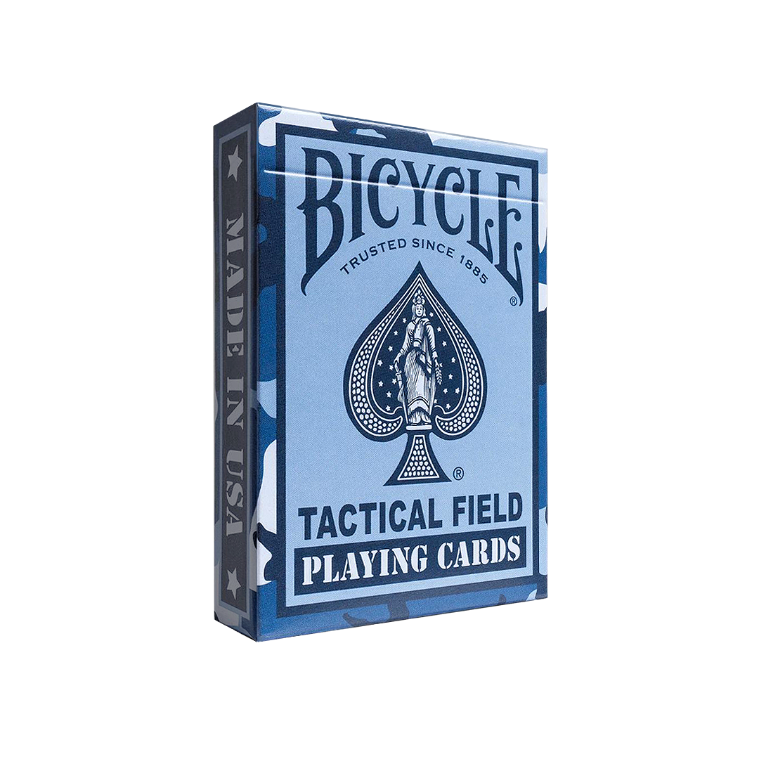 Bicycle Tactical Field Navy playing cards tuck box