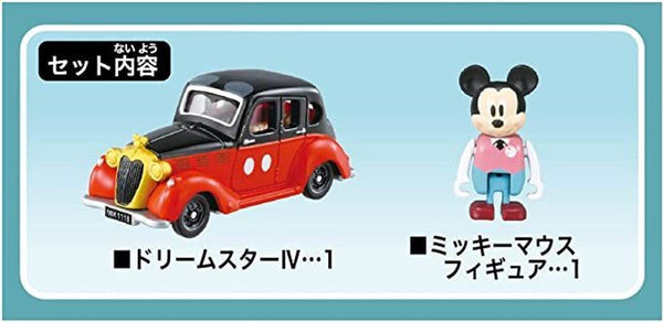 Takara Tomy Dream Tomica No.176 Disney Motors Dreamstar IV Mickey Mouse - Mu Shop