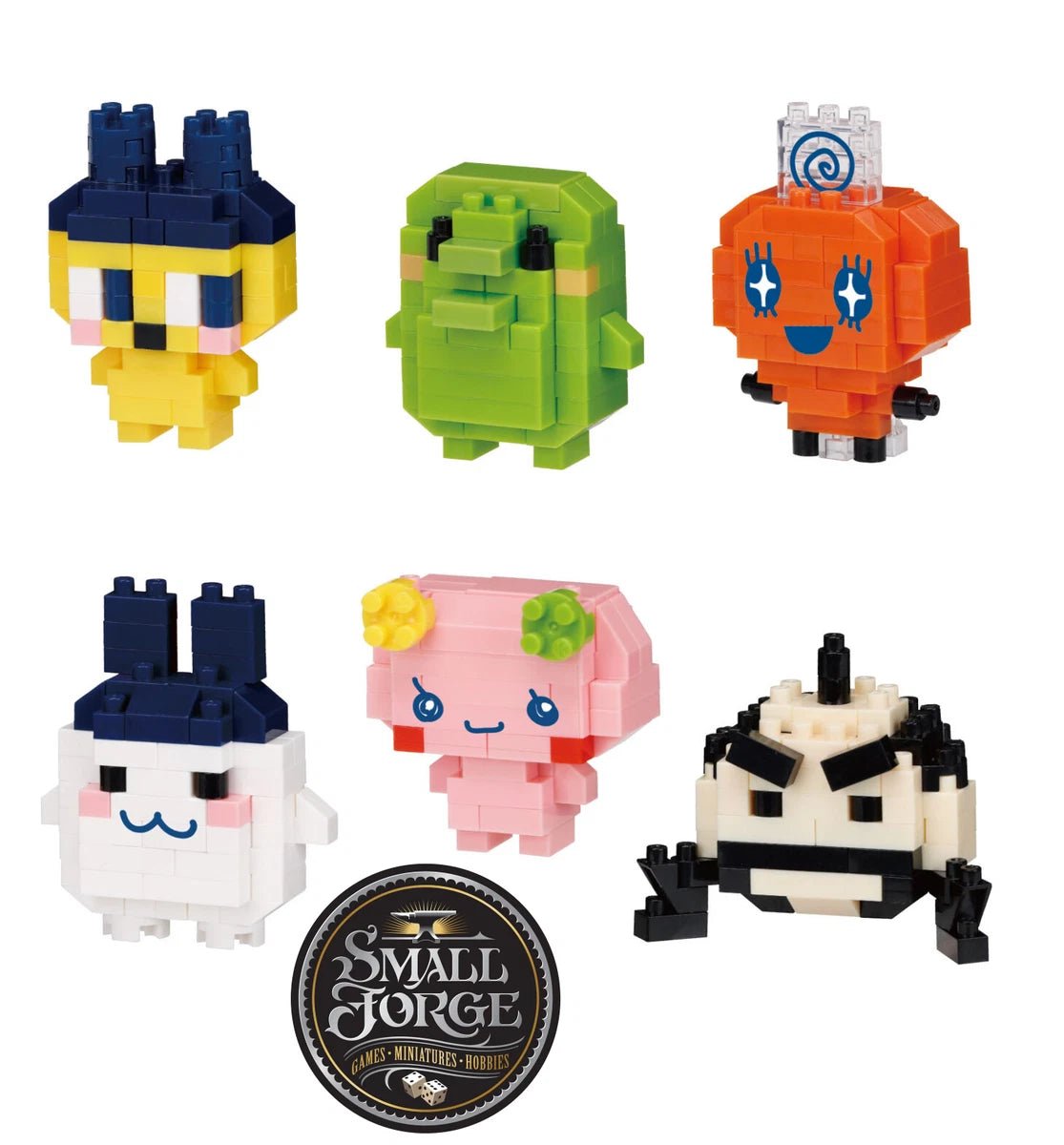 Tamagotchi Mininano Blind Bag Building Block (6 - in - 1 box) - Mu Shop