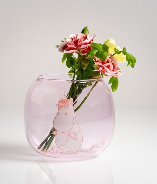 TEALIGHT HOLDER SNORKMAIDEN, PINK - Mu Shop