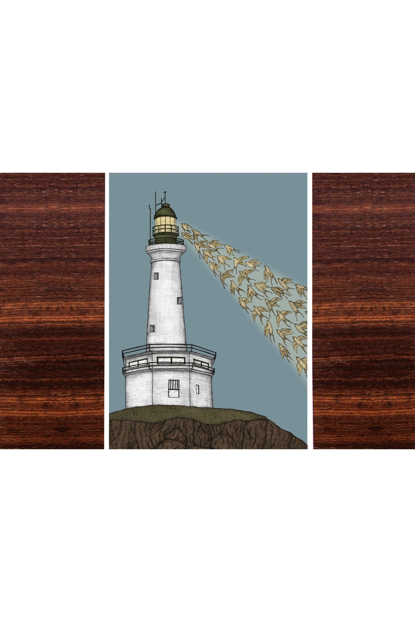 The Lighthouse - A4 Art Print - Mu Shop