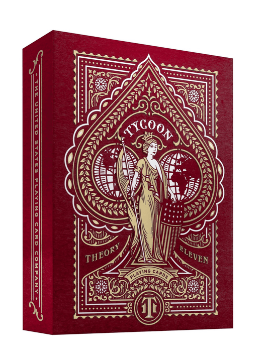 Theory 11 - Tycoon Red Playing Cards - Mu Shop