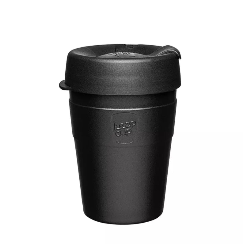 Thermal Black (M) 12oz Coffee Cup - Mu Shop