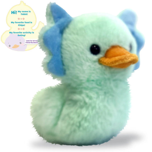 Tidbit Duckee Plush 18 cm - Mu Shop