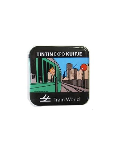 Tintin Badge: Tintin Expo "Tintin Train World" - Mu Shop